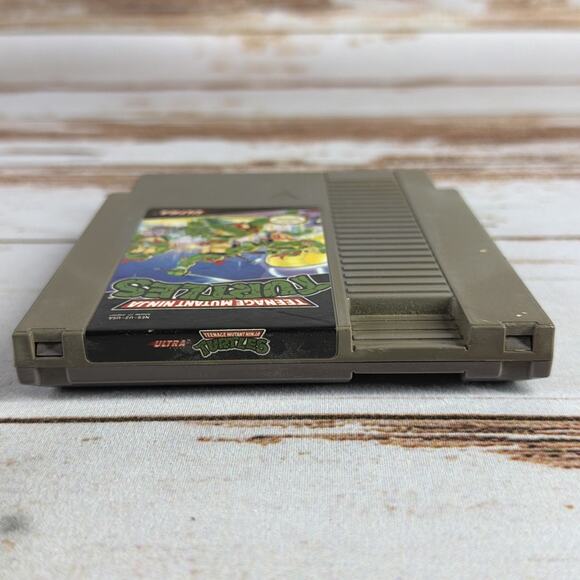 Teenage Mutant Ninja Turtles Authentic Cartridge Only Tested Working Classic - Picture 3 of 3